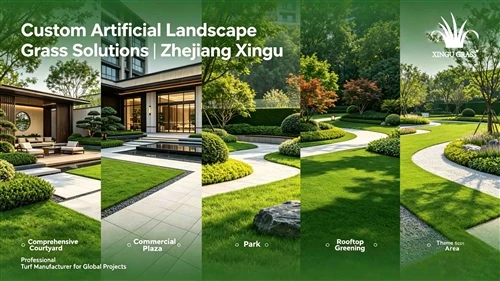 Soluciones personalizadas de césped artificial para paisajes|Zhejiang Xingú