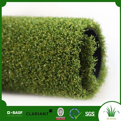 Poner la competencia de campo de golf verde césped artificial