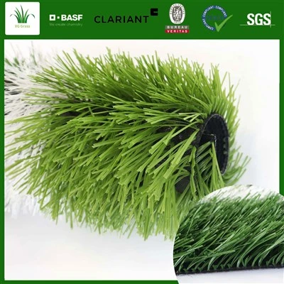 Alfombra al aire libre de césped artificial de fútbol en forma de S